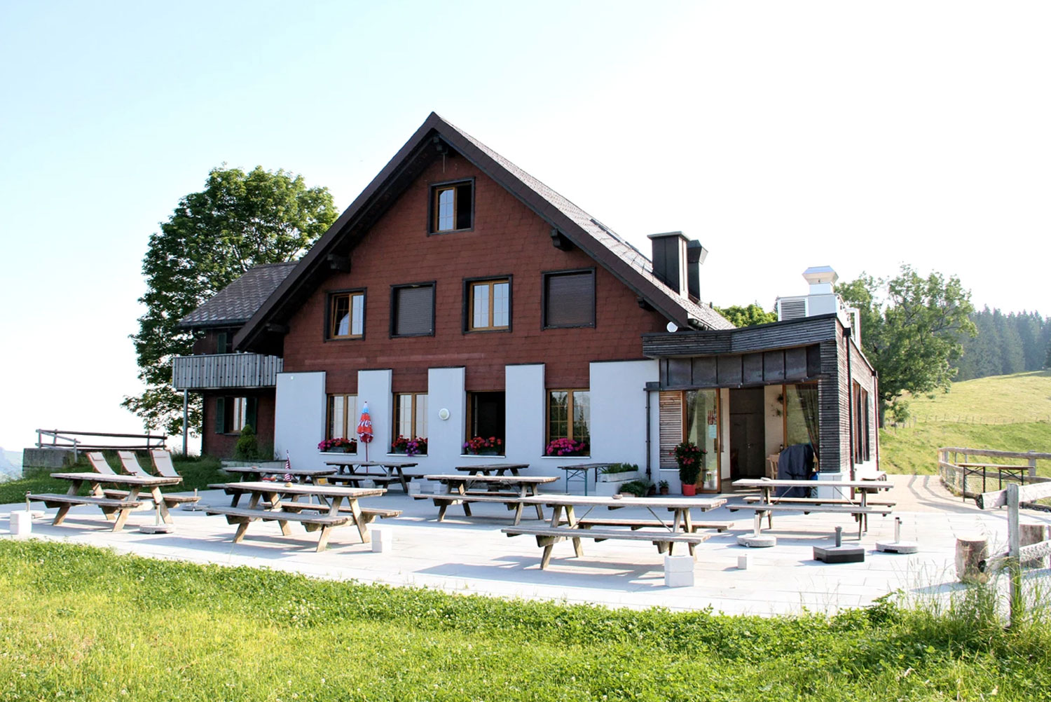 Alp Egg Alpwirtschaft Uetliburg Aussenansicht