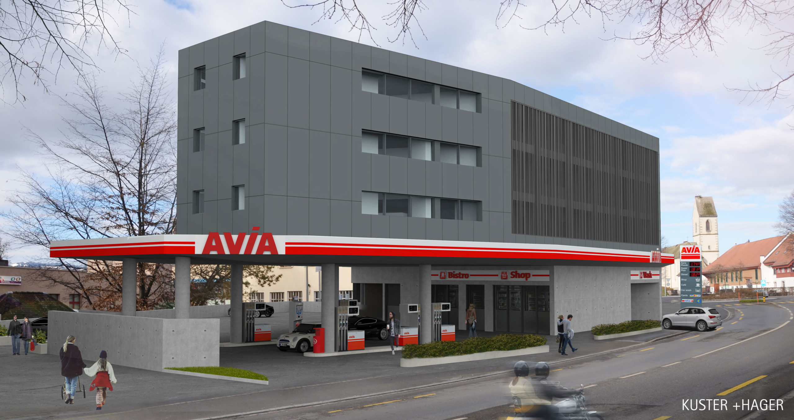 Avia Tankstelle Uznach