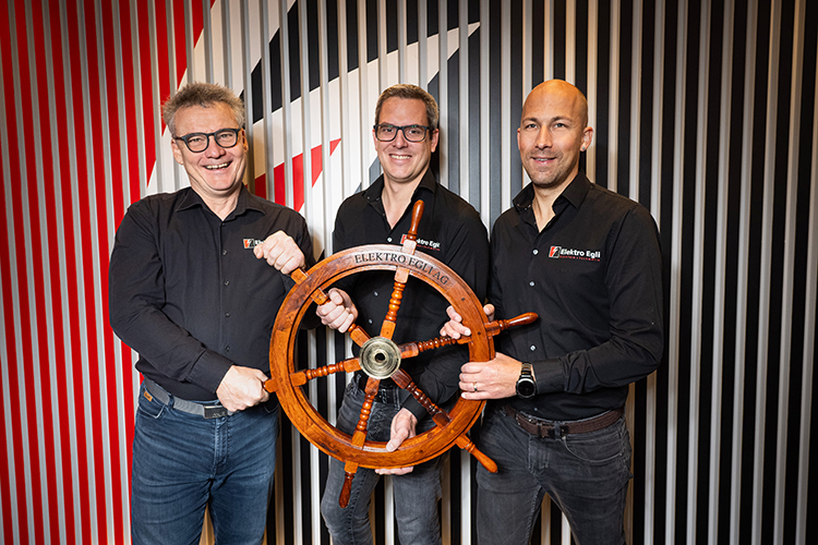 Hans Peter Mätzler übergibt das Ruder an Thomas Ricklin und Florian Stoob